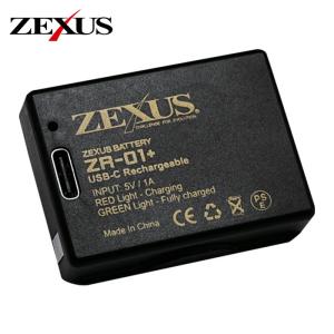 ZEXUS 専用充電池 ZR-01＋ 公式限定ステッカー付の商品画像