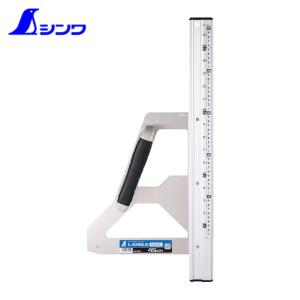 シンワ 丸ノコガイド定規 エルアングル Plus 1m 併用目盛 73152 : 石田