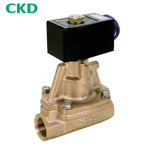 CKD パイロット式2ポート電磁弁(マルチレックスバルブ) (1台) 品番：AP11-20A-03A...