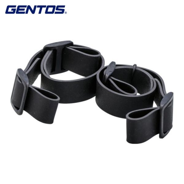 ジェントス GENTOS ヘッドライト用オプション ヘッドライト用ラバーバンド リアバッテリー用 (...
