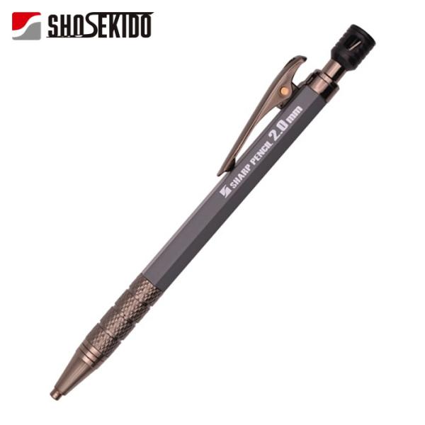 祥碩堂 朱雀 建築用シャープペンシル2.0本体 HB (1本) 500-HB