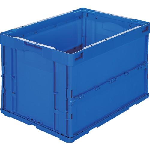 トラスコ TRUSCO オリコン 折りたたみコンテナ50L ダークブルー (1個) 品番：CR-S5...