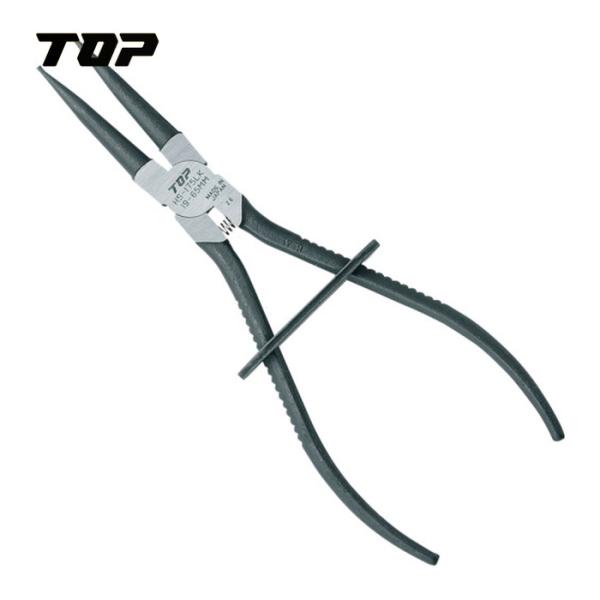 TOP トップ工業 HS-175LK ロック式スナップリングプライヤ穴用ストレート ロック式スナップ...