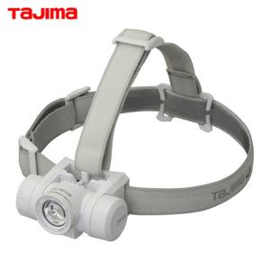 タジマ SFKJM100A-N30W ヘッドライト セフヘッドライト KJM ブースト1000lm フラッド照射 内蔵充電池ホワイト (1個)