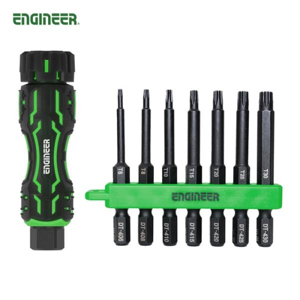 エンジニア DZ-83 差替式ドライバー MINIドライヴ&amp;ヘクスローブミドル (1S)