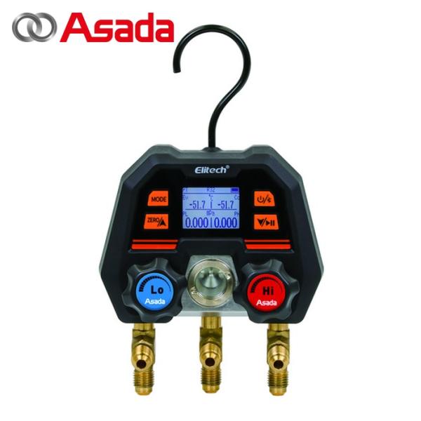 アサダ Asada AE100 デジタルMiniマニホールドMS-100 (1台)