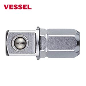 VESSEL 400ERSA14 ソケットアダプター 1/4 (1個) 品番：400ERSA14