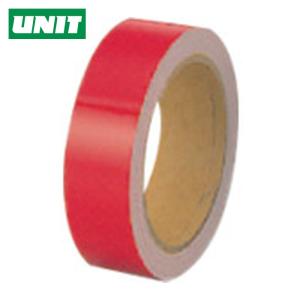 ユニット UNIT 反射テープ 赤 30mm幅×...の商品画像