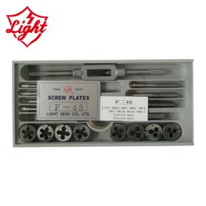 ライト精機（LIGHT SEIKI） ライト タップダイスセットM4-M12 (1S) M4