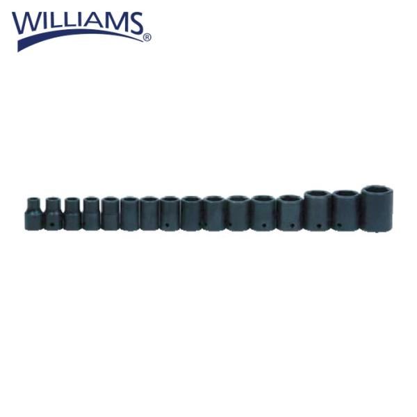 WILLIAMS ウィリアムズ JHWMS-4-16RC インパクト用ソケットセット 1/2 ショー...