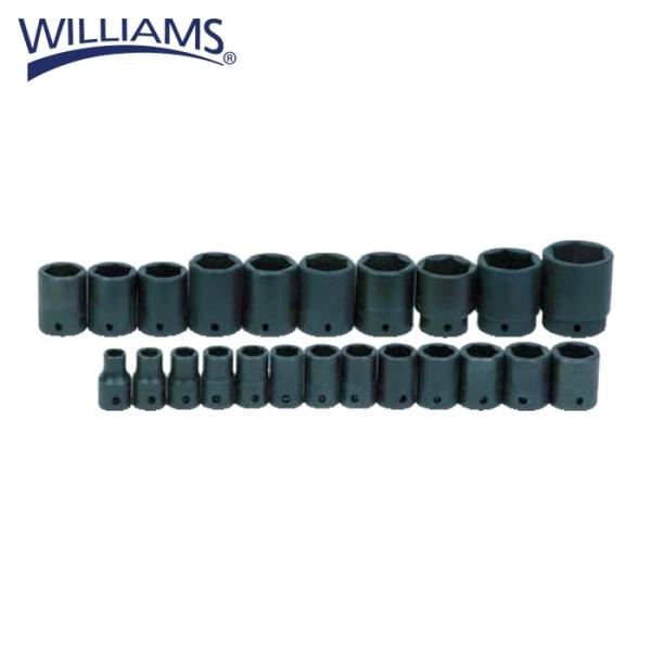 WILLIAMS ウィリアムズ JHWMS-4-23RC インパクト用ソケットセット 1/2 ショー...