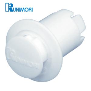 KUNIMORI パンロック φ10×L15 白 （100個入） （1袋） 品番：63112-1015-WH