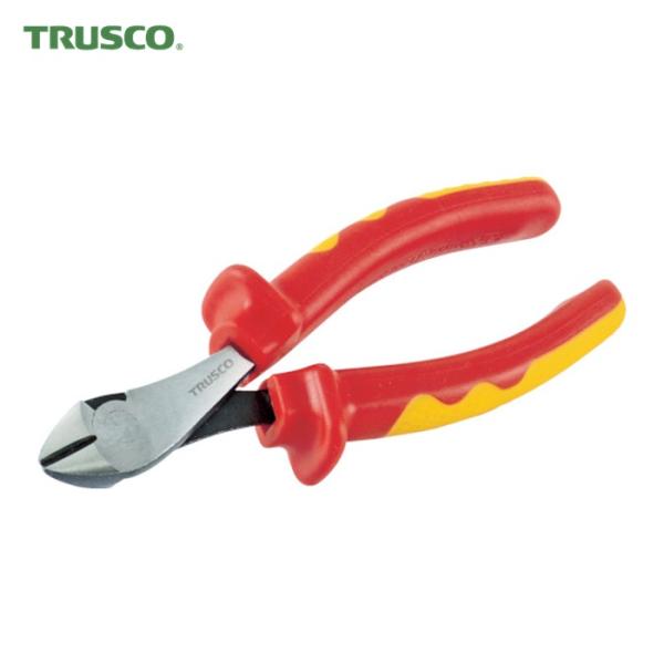 トラスコ TRUSCO 絶縁ニッパ 180mm (1丁) TZSP180