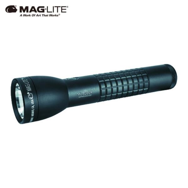 MAGLITE 懐中電灯 LEDフラッシュライト ML300LX （単1電池2本用） 黒 (1個) ...