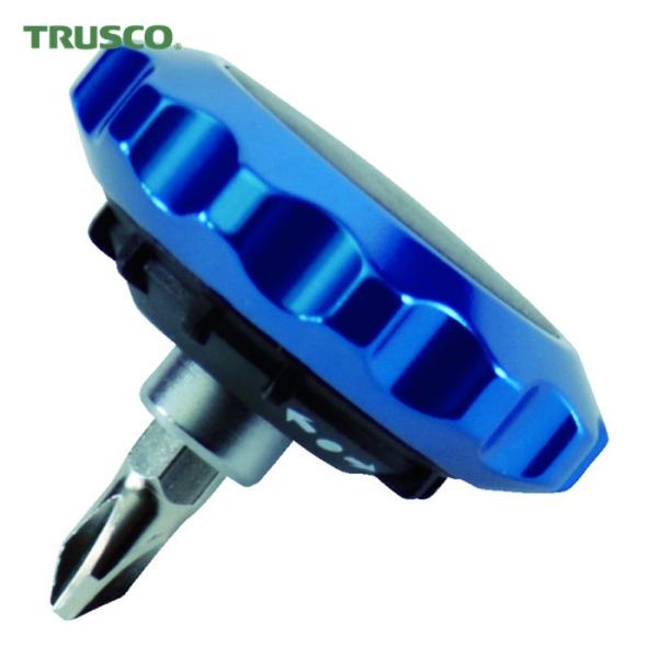 トラスコ TRUSCO ラチェットドライバー(ミニタイプ)ブルー 46mm (1S) TRD-46B