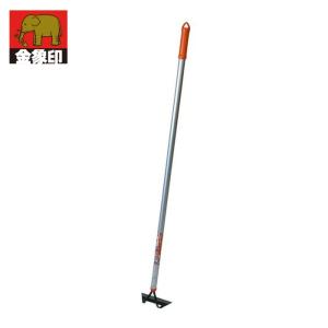 ら 様確認用 浅香工業 金象 アルミパイプ柄 全鋼ジュニア 削りレーキ #151366 返品
