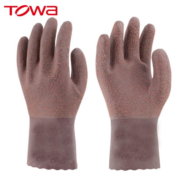 東和 トワロン 作業手袋 天然ゴム手袋 ジョブスター S (1双) 品番：181-S