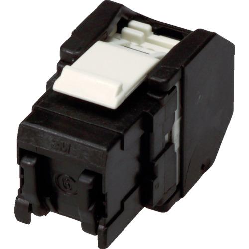 コーニング Cat6 RJ45モジュラージャック ツールレスタイプ 黒 (1個) 品番：VOL-OC...