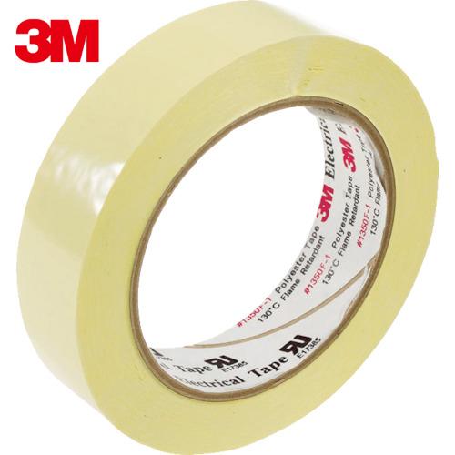 3M ポリエステル電気絶縁テープ 1350黄色 50mmX66m (1巻) 品番：1350FY-1 ...