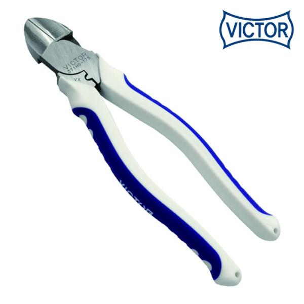 ビクター Victor 371HG-175 ハイグレード ハイパワー偏心電工ニッパ(薄刃)(エラスト...