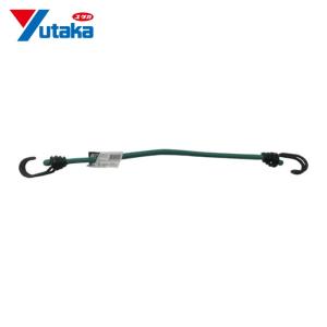 ユタカ ゴム バンジーコード 8mm×400mm 緑  品番：BC-8411