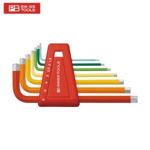 ＰＢスイスツールズ　ＰＢ　スイスツールズ　六角棒レンチセット（レインボー）　（1Ｓ）　品番：210H-6RB
