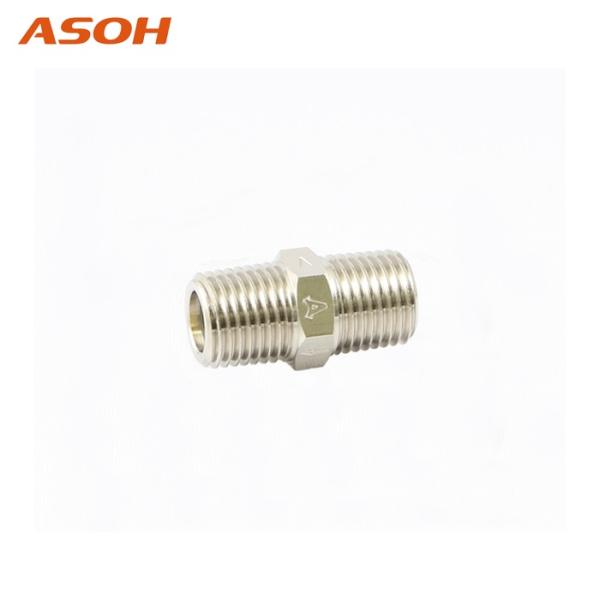 アソー ASOH AT-1044R エーチェック 黄銅製チェックバルブ 外ネジ×外ネジ型 R1/2 ...