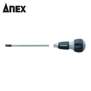 アネックス ANEX 7755-M6 叩ける差替ドライバー ボルスター付 -6×135ビット (1S)｜工具ランドヤフーショップ