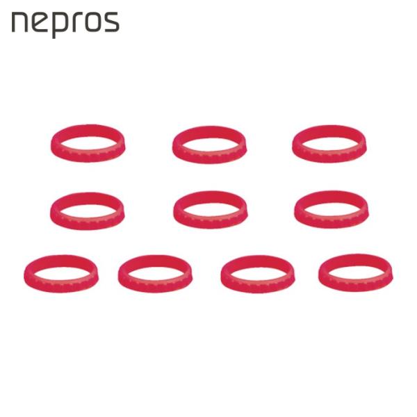 ネプロス nepros NTYR0110R No.1ゴムリングセット 赤 (1S)