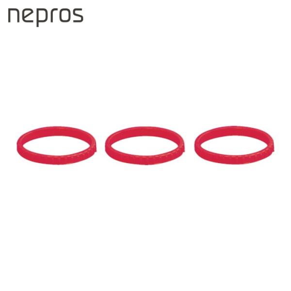 ネプロス nepros NTYR0503R No.5ゴムリングセット 赤 (1S)