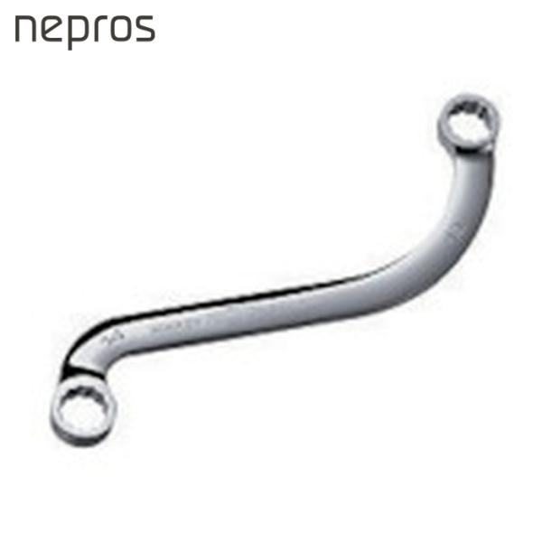ネプロス nepros NM12-18 S字めがねレンチ 18mm (1丁)