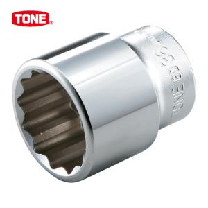 TONE トネ ソケット（12角） 対辺寸法37mm 差込角19.0mm 全長59mm