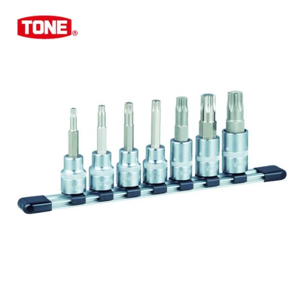 TONE トネ HTX407 トルクスソケットセット(強力タイプ・ホルダー付) (1S)
