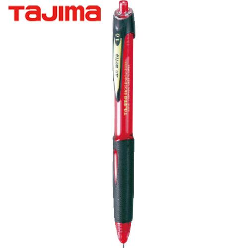 タジマ すみつけボールペン(1.0mm)All Write 赤 (1本) 品番：SBP10AW-RE...