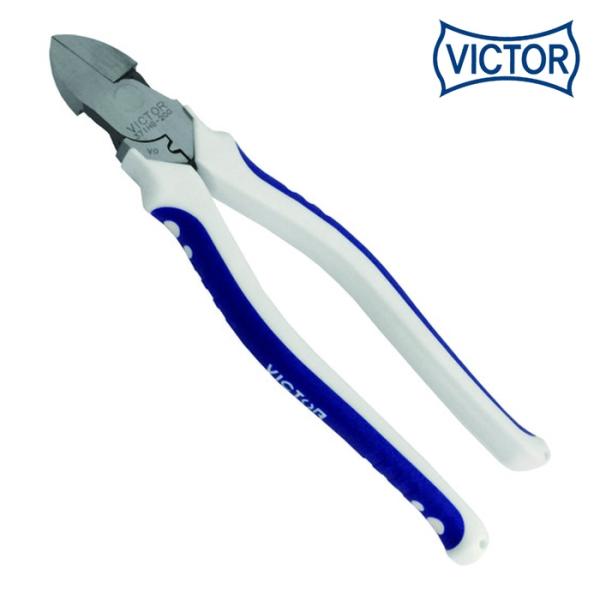 ビクター Victor 371HG-200 ハイグレード ハイパワー偏心電工ニッパ(薄刃)(エラスト...
