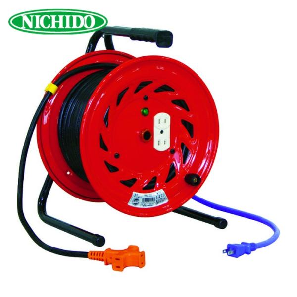 日動工業 NICHIDO RND-30S 電工ドラム びっくリール アースなし 30m (1台)