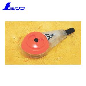 シンワ測定 チョークリール ハンディチョークラインNeo 自動巻 細糸 バレンシアオレンジ (1個) 77963