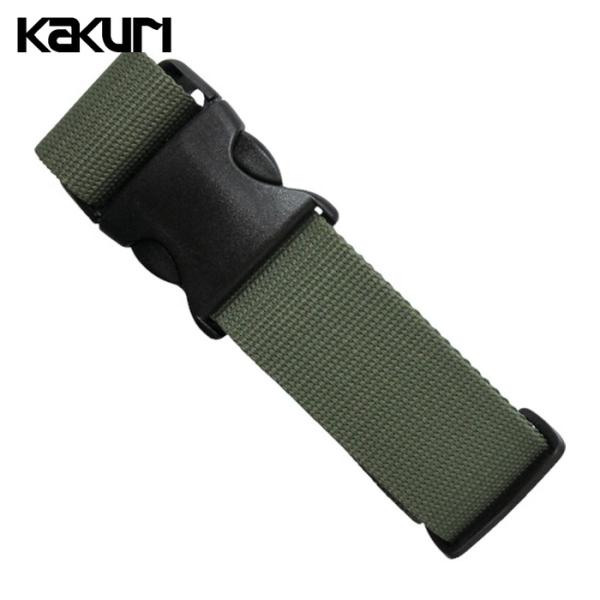 KAKURI 角利産業 PPワンタッチベルト48mm カーキ KS-51 (1本) 品番：49759