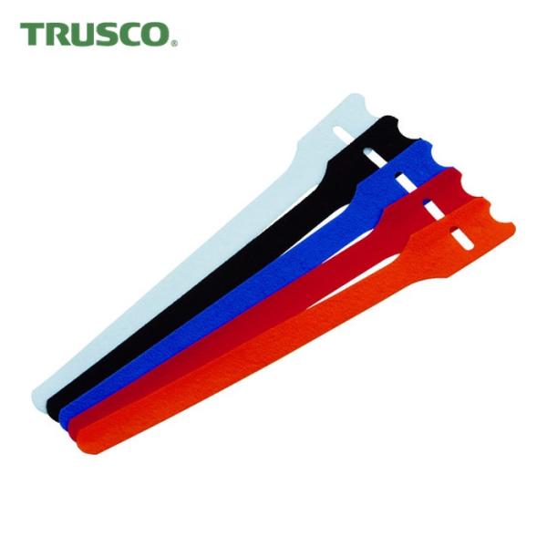 トラスコ TRUSCO マジックバンド 超薄型 ストラップ 20cm アソート (5本入) (1袋)...