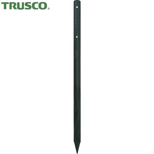 TRUSCO(トラスコ) 耐候性樹脂丸杭 Φ55X1200 穴あり (1本) TMK-5512A