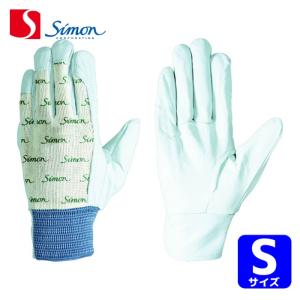 富士グローブ 作業手袋 牛本革手袋（袖口ゴムタイプ） F-806 白 LL (1