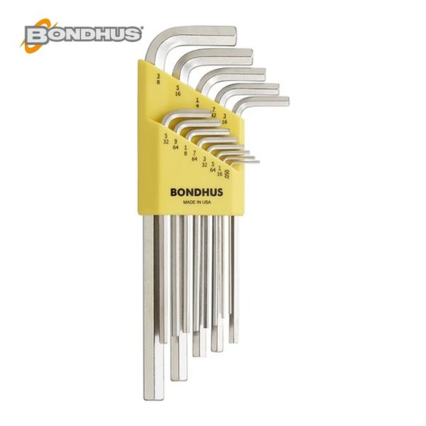 ボンダス BONDHUS HLX13B 六角L-レンチ ロング インチ セット13本組(0.050-...