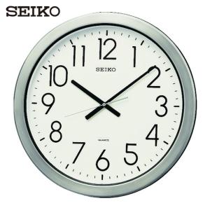 SEIKO（セイコー） 衛星電波掛時計 大型 直径45cm 防湿防塵 ステンレス