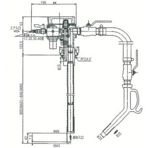 アクアシステム APD-20 吐出専用 エア式...の詳細画像4