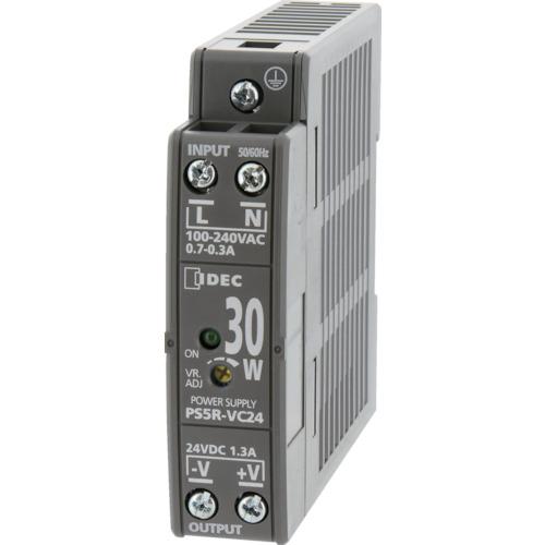 IDEC PS5R-V形スイッチングパワーサプライ(薄形DINレール取付電源) (1台) 品番：PS...