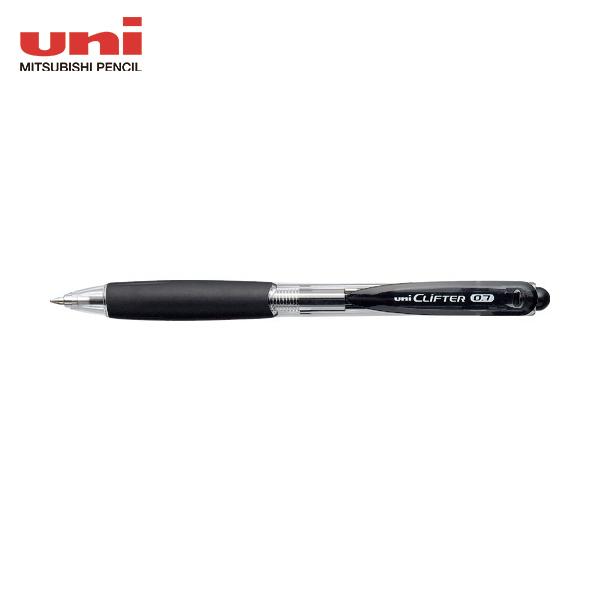 uni クリフターノック式ボールペン0.7mm黒 (1本) 品番：SN11807.24
