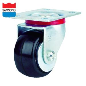 SAMSONG TP8225-01-HRB-TG サムソン 防塵キャスター 自在 ゴム車 65mm (1個)