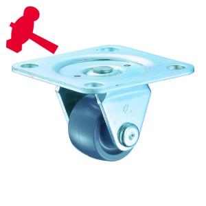 ハンマーキャスター 420TPR-N32 低床固定式強化ナイロン車輪 32mm (1個)