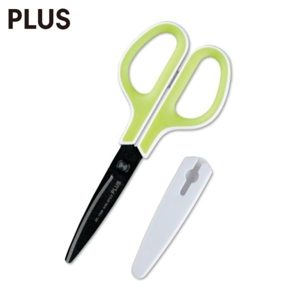 プラス PLUS ハサミ（クラフト向け）34545）フィットカットカーブ SC-175SF 白×緑 ...