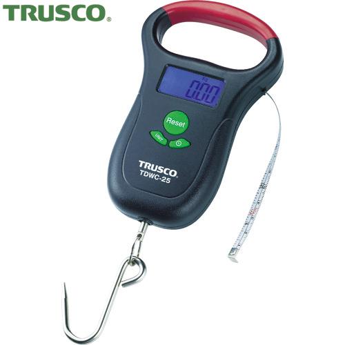 トラスコ TRUSCO 吊りはかり デジタル吊りばかり 25kg (1台) 品番：TDWC-25